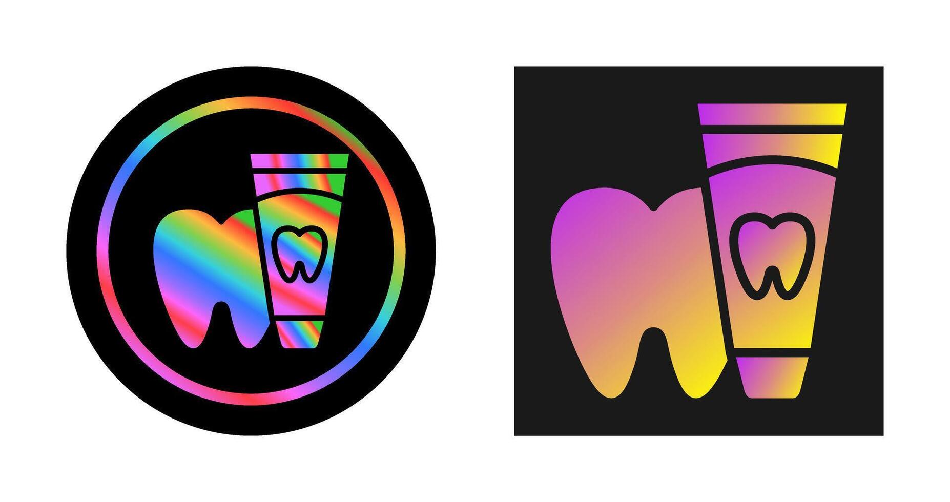 Toothpaste Vector Icon