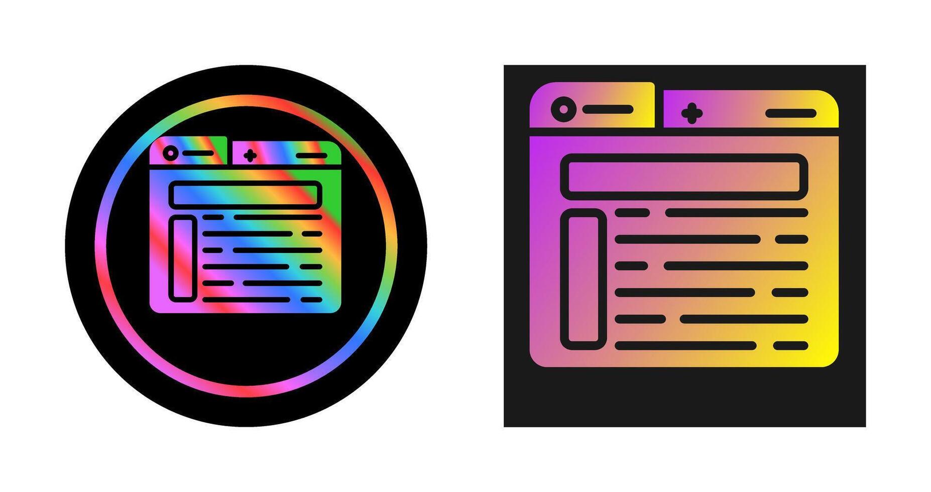 Layout Vector Icon