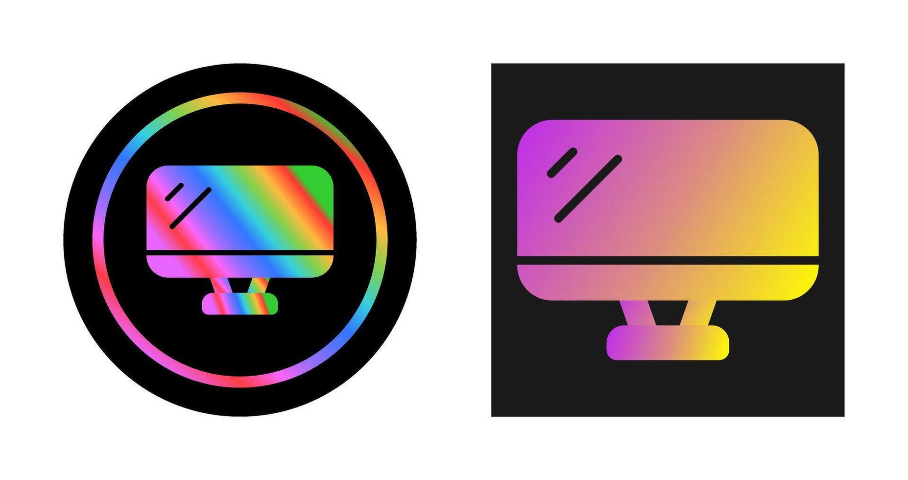 Monitor Vector Icon