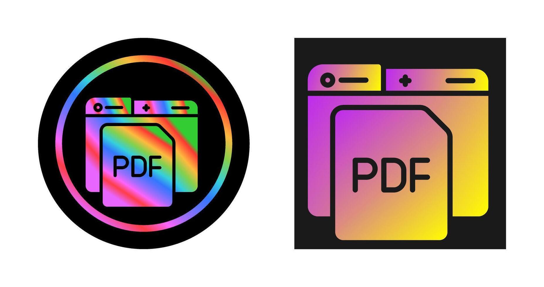 Pdf Vector Icon