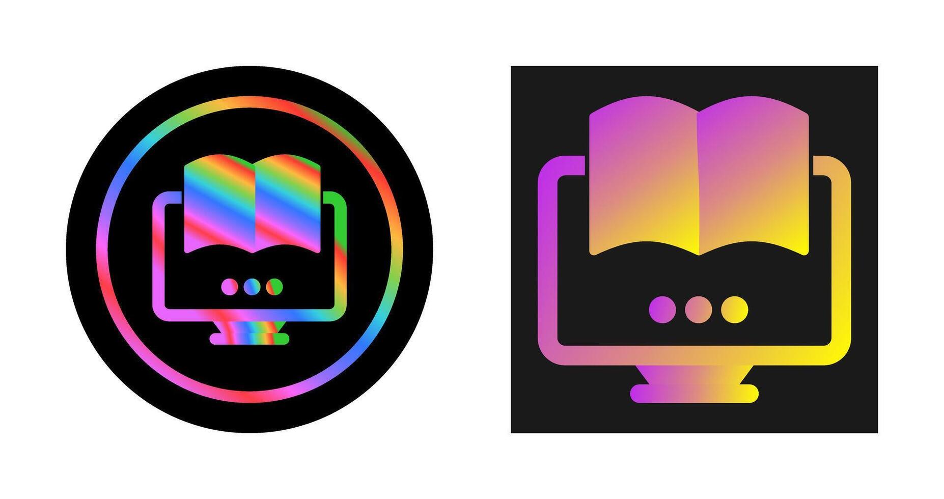 Manual Book Vector Icon