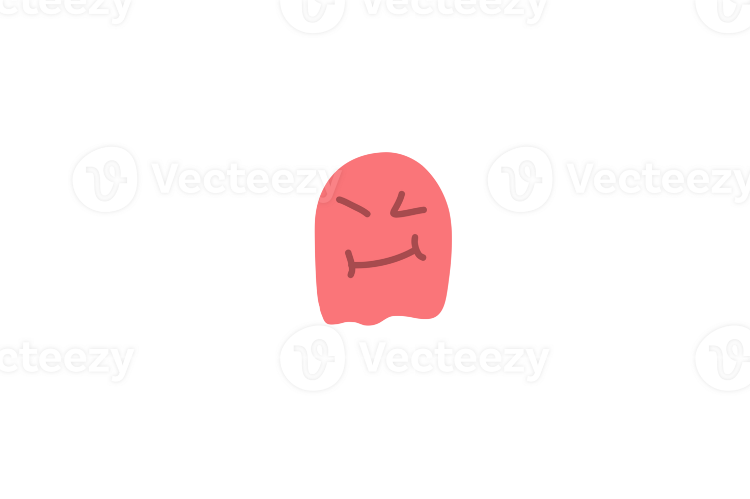 Ghost face expression png