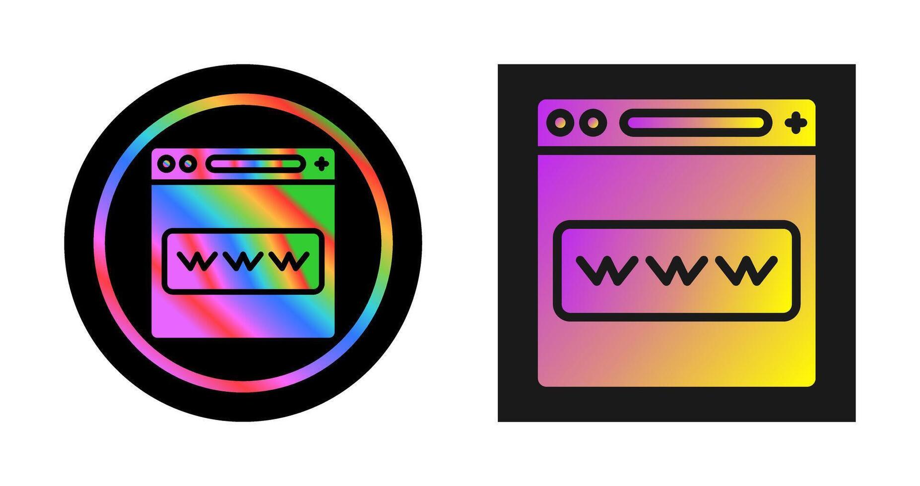 World Wide Web Vector Icon