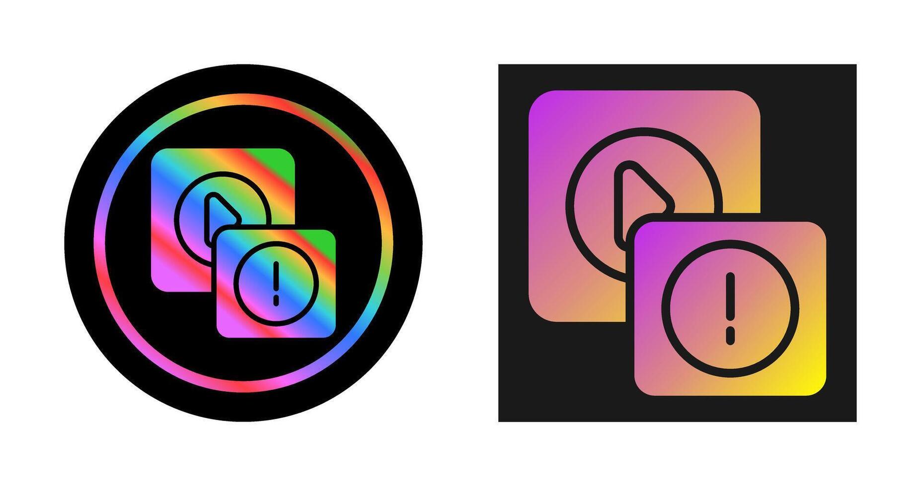 Error Vector Icon