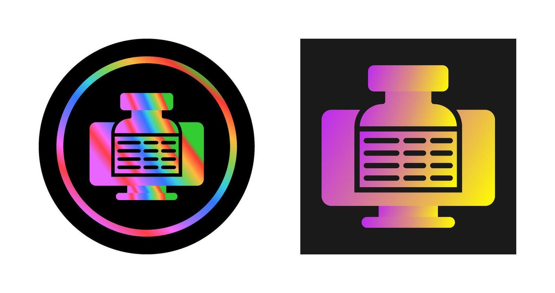 Computer Vector Icon