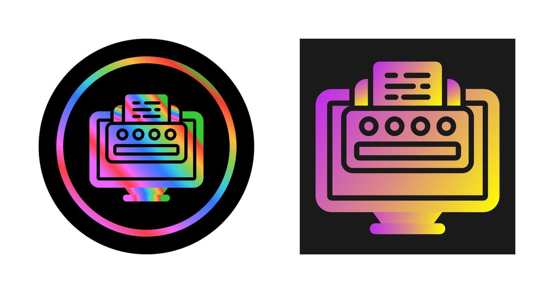 Printer Vector Icon