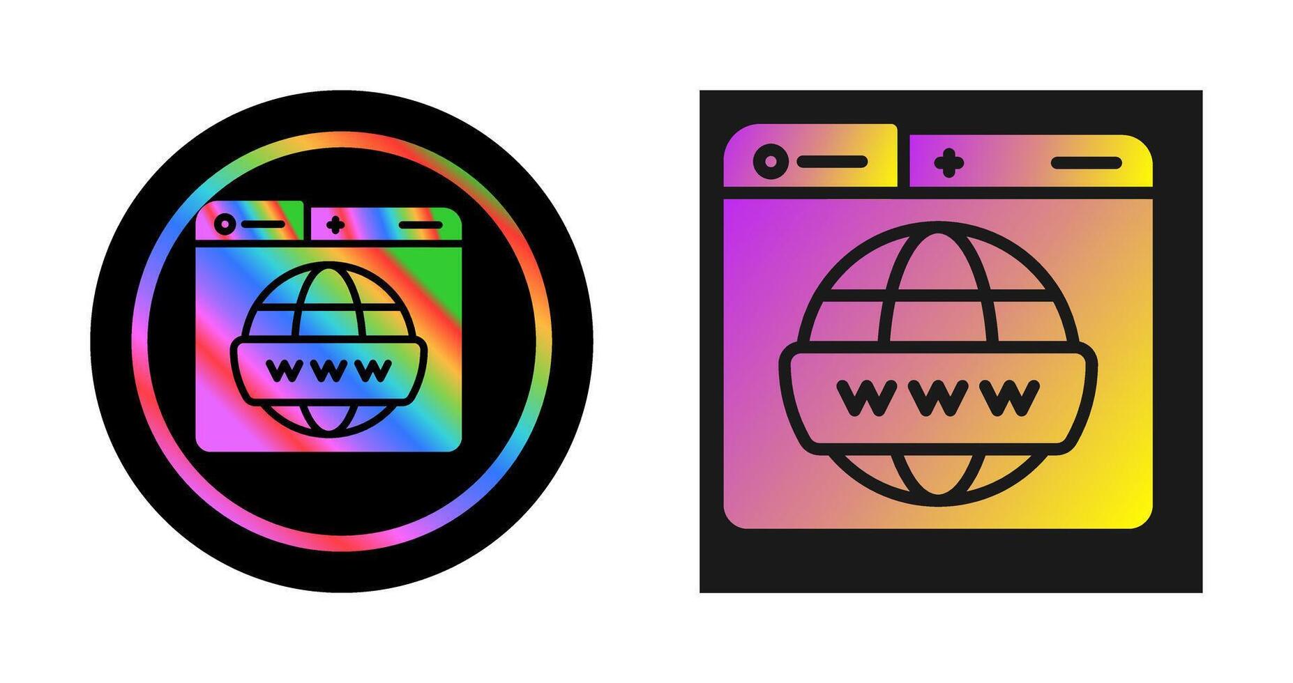 World Wide Web Vector Icon