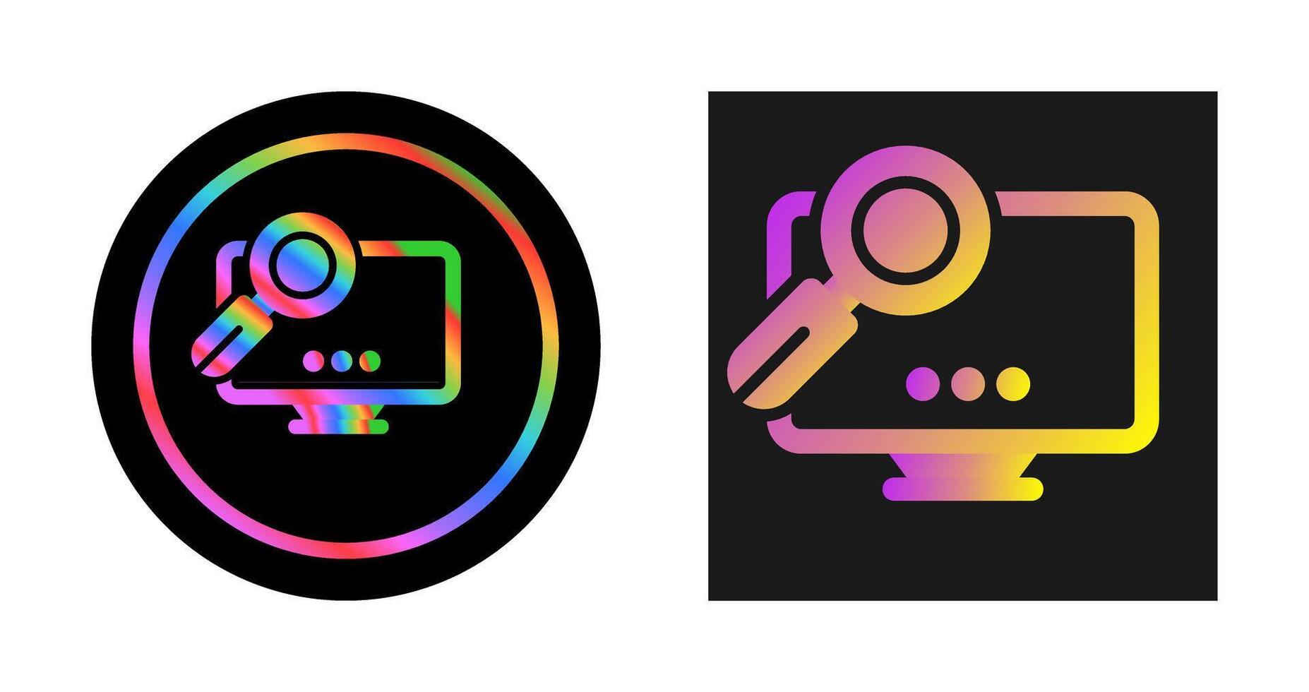 Desktop Vector Icon