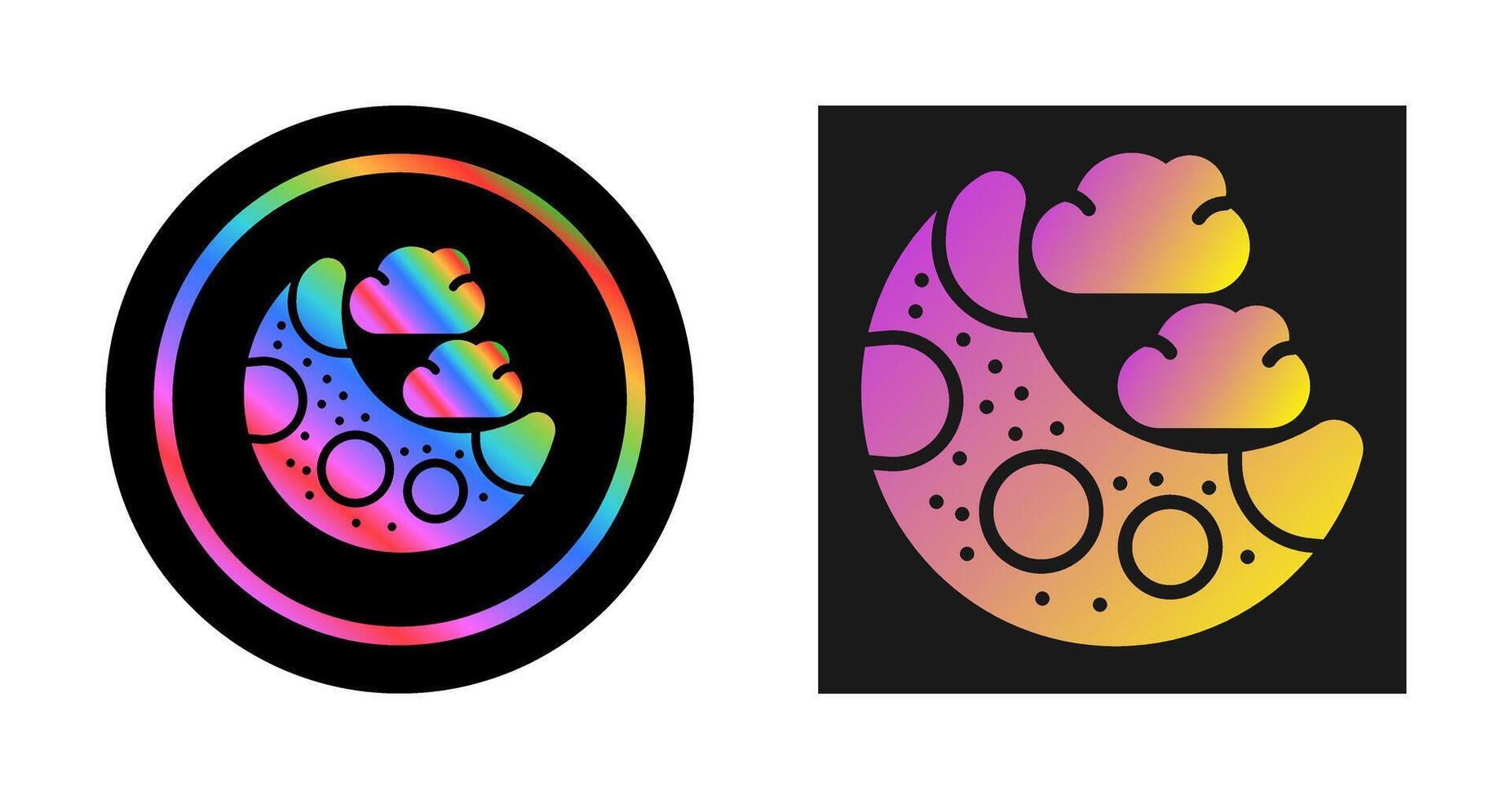 Moon Vector Icon
