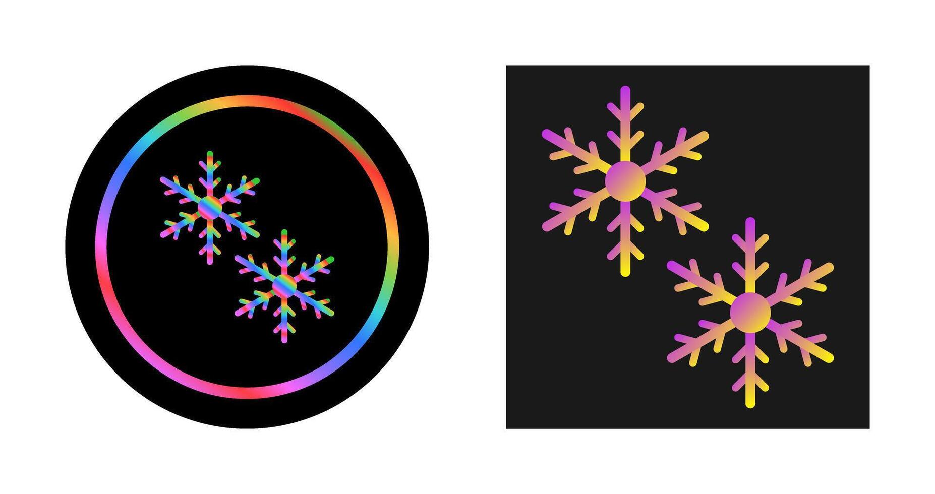 Snowflakes Vector Icon