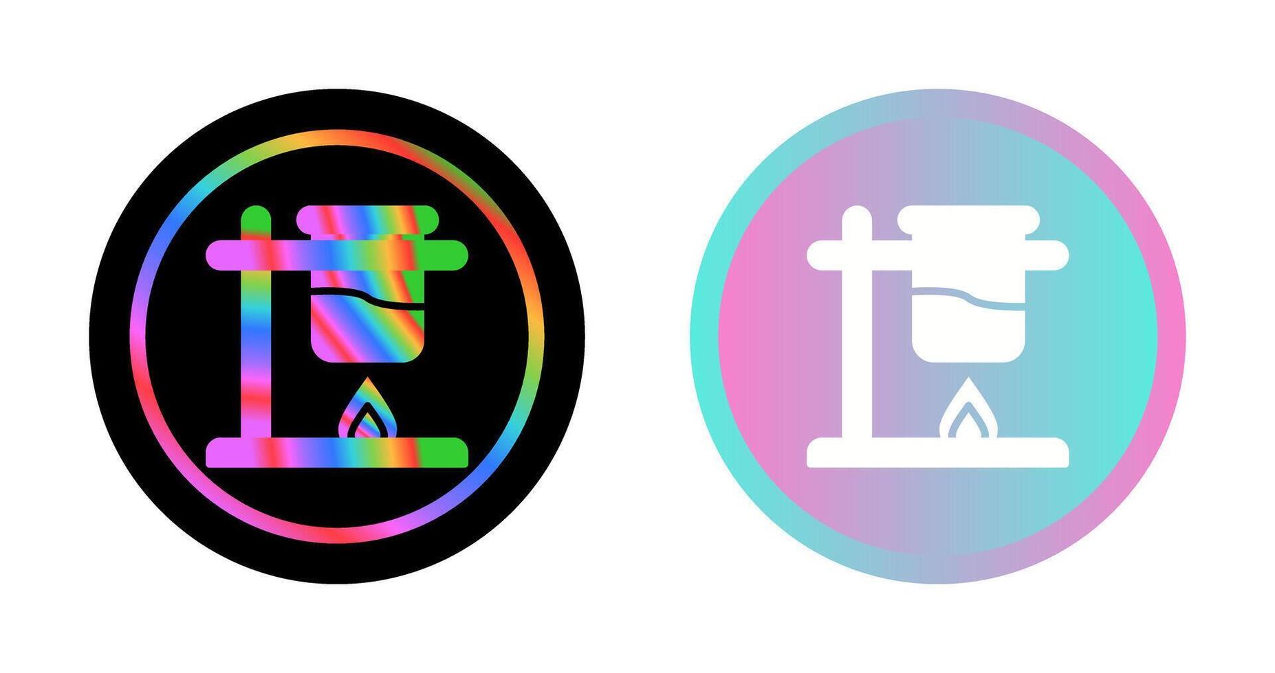 Bunsen Burner Vector Icon