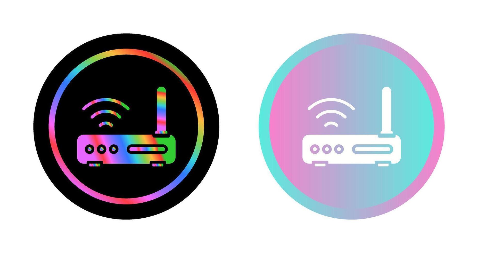 Wi-Fi Router Vector Icon