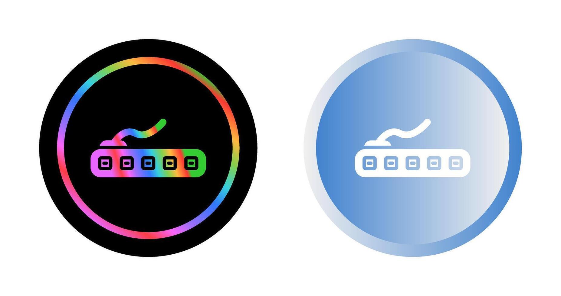 Wi-Fi Enabled LED Strip Vector Icon