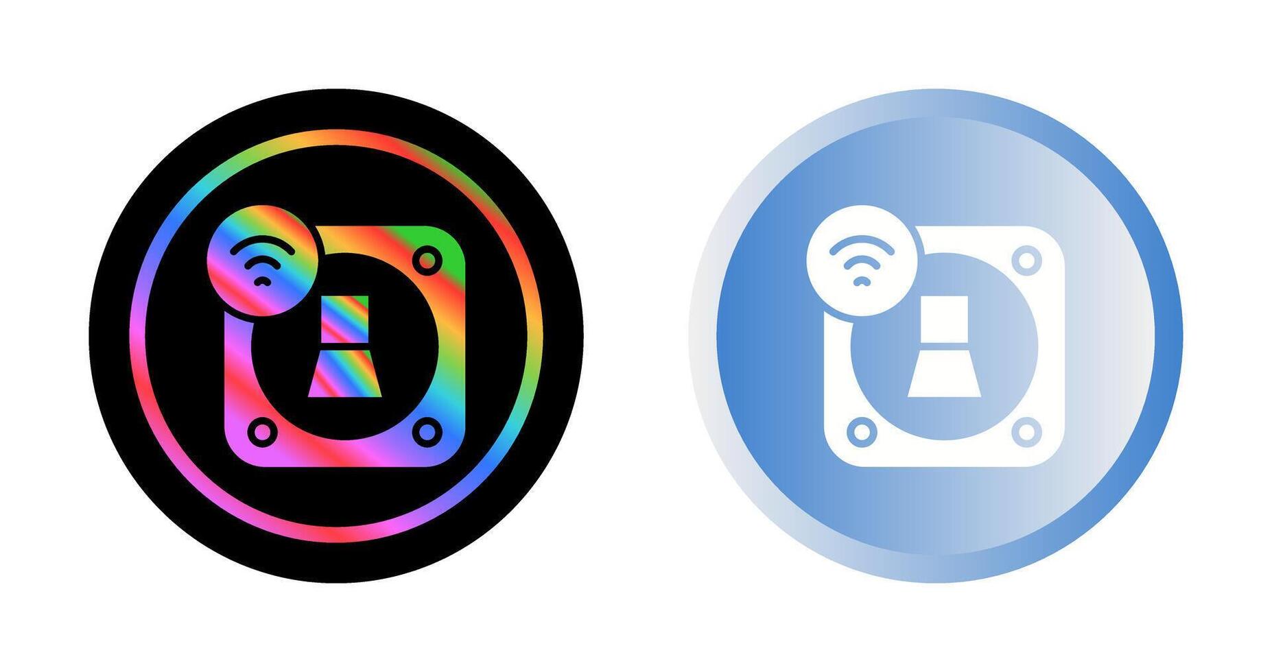 Smart Light Switch Vector Icon