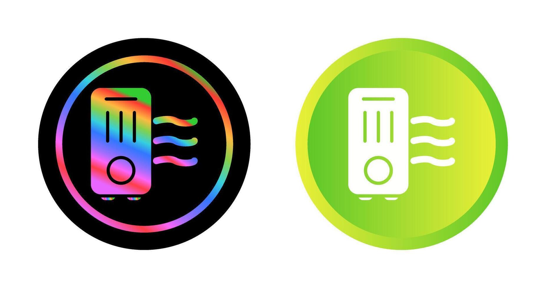 Portable Air Purifier Vector Icon