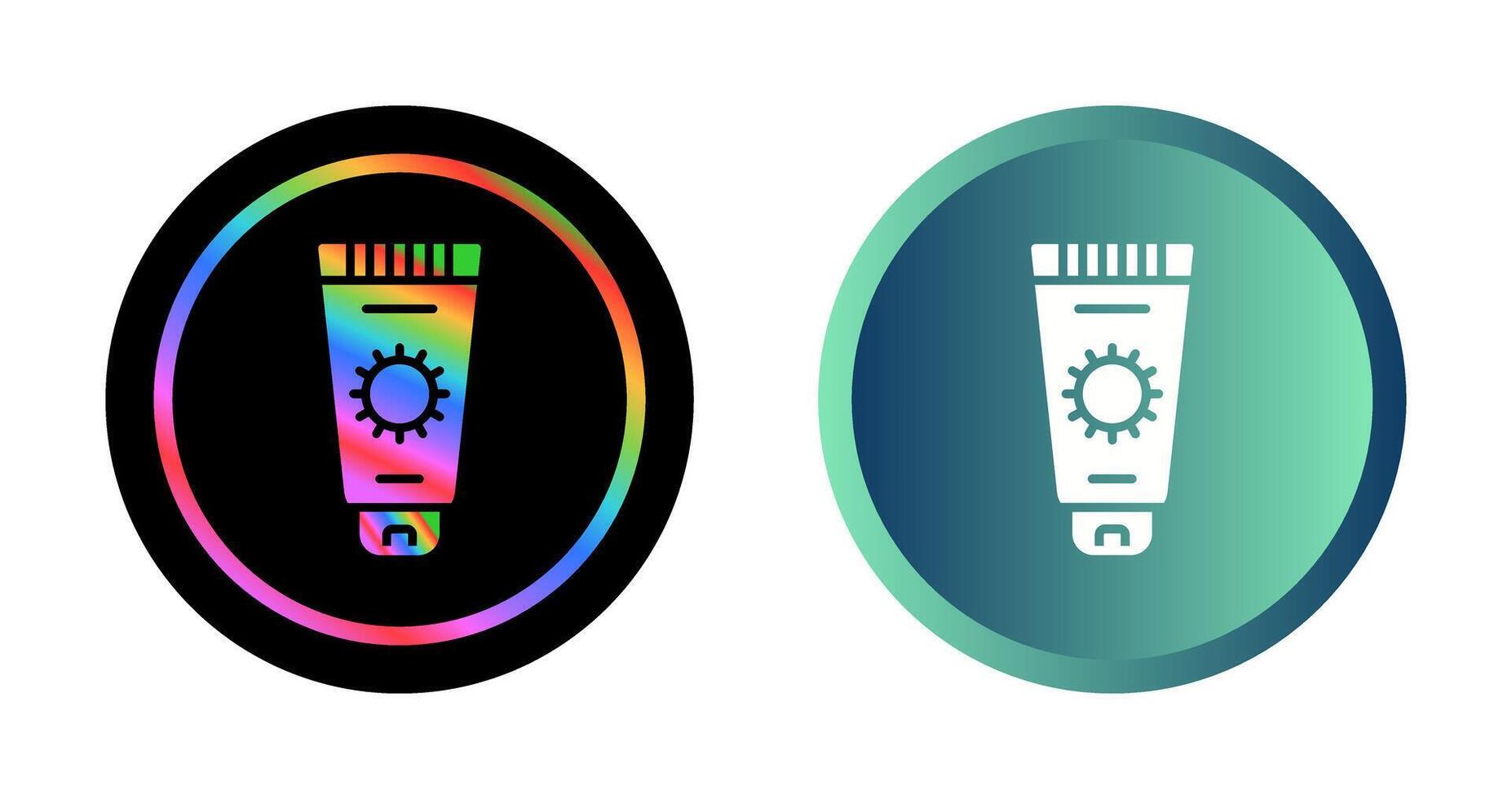 Sunscreen Vector Icon