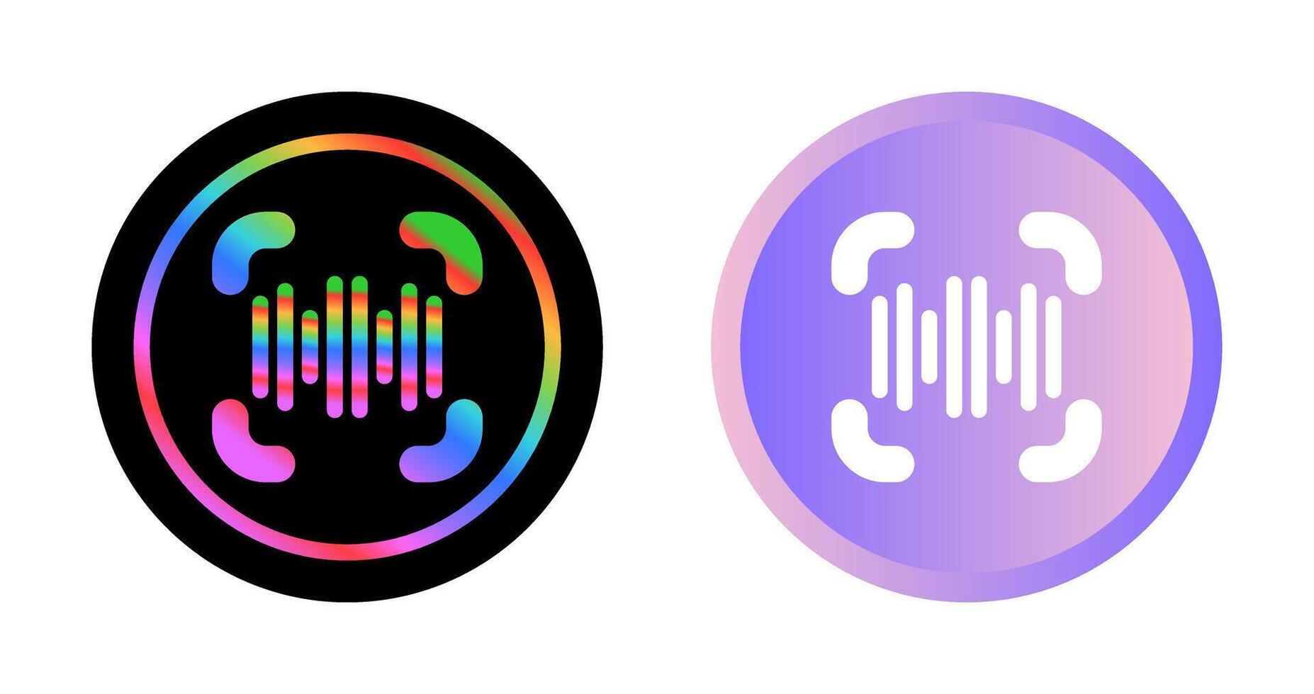 Voice Recognition Vector Icon