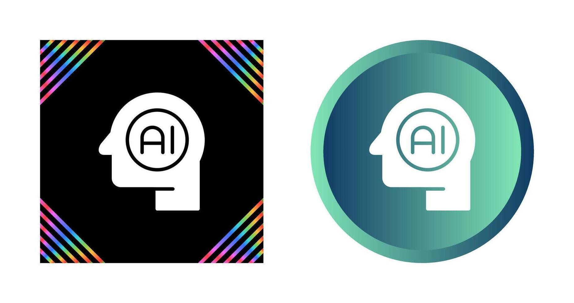 Artificial Intelligence Vector Icon