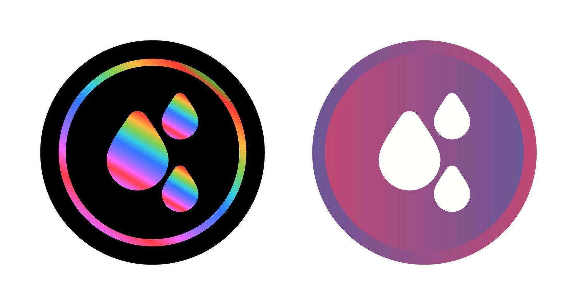 Raindrop Vector Icon