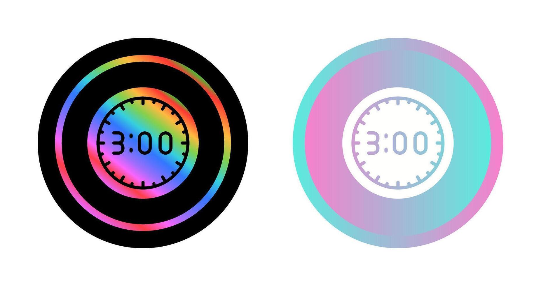 Clock Vector Icon