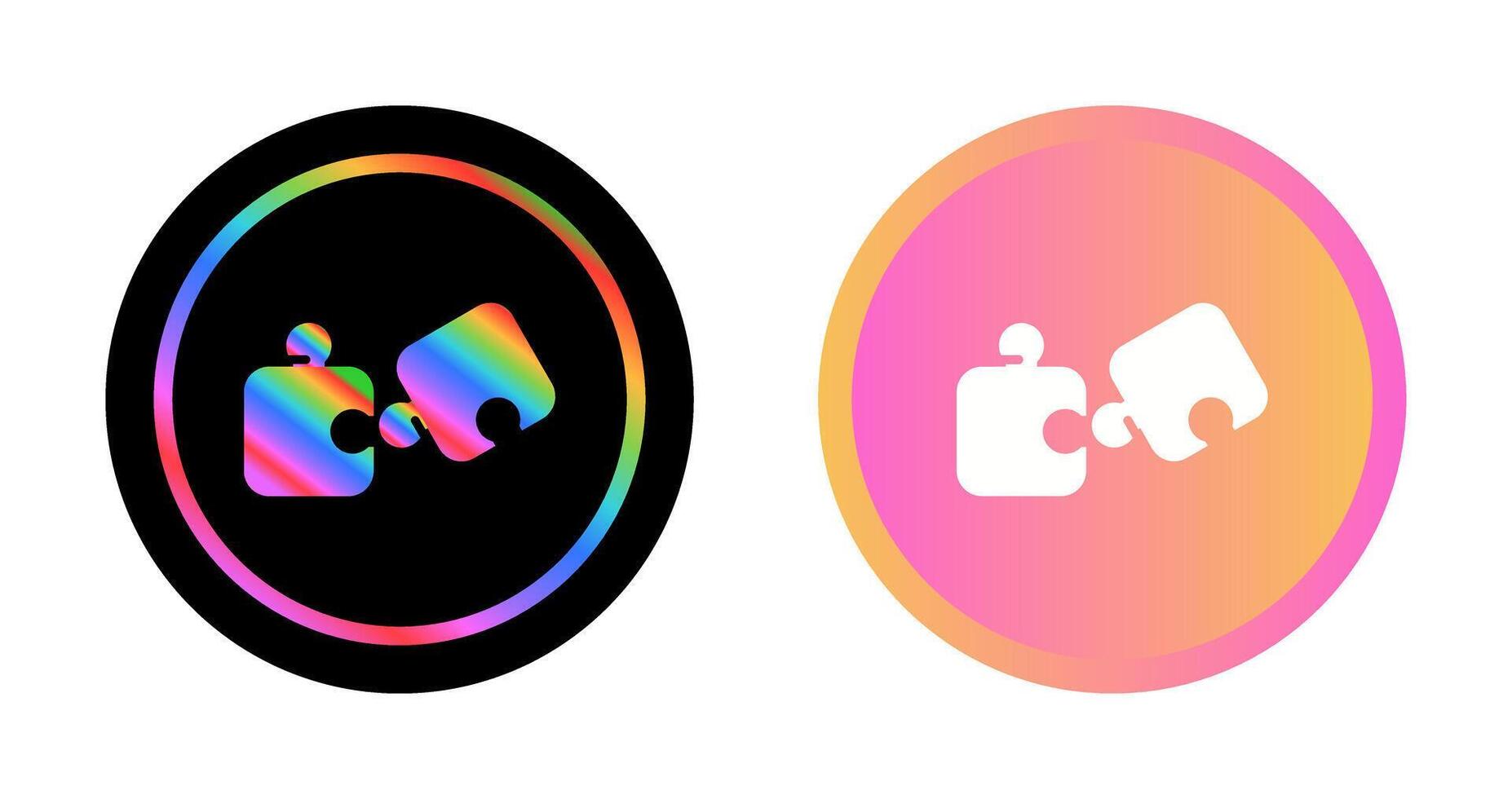 Jigsaw puzzle Vector Icon