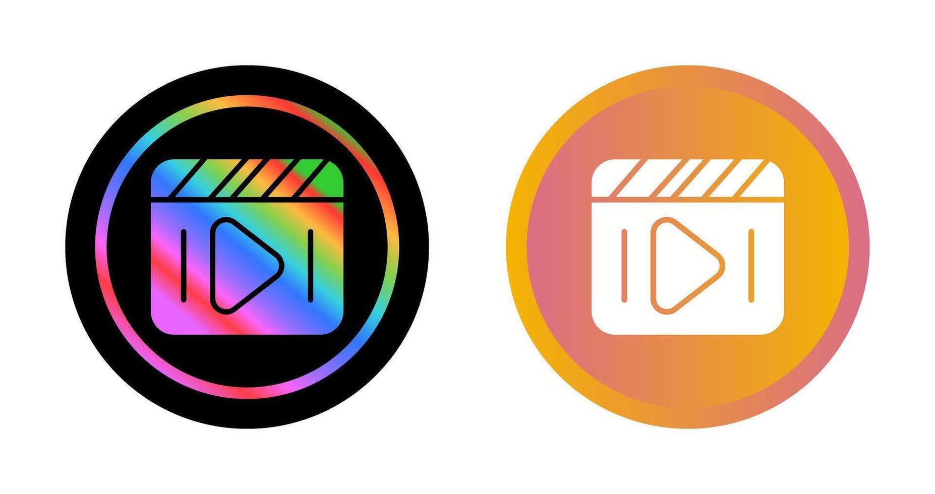 Clapperboard Vector Icon