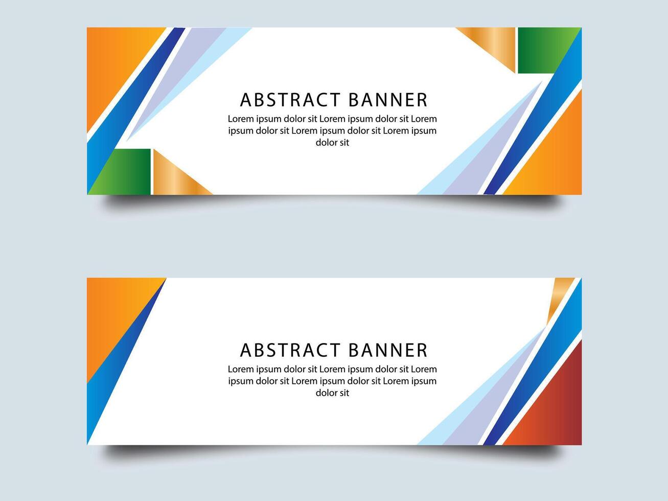 Creative corporate business marketing social media banner post template, Promotional banner for social media post, web banner and flyer, Sale banner for web and social media template vector