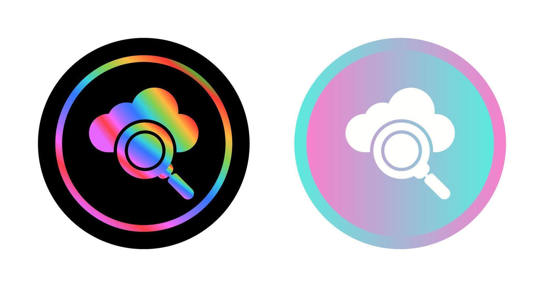 Cloud Server Vector Icon