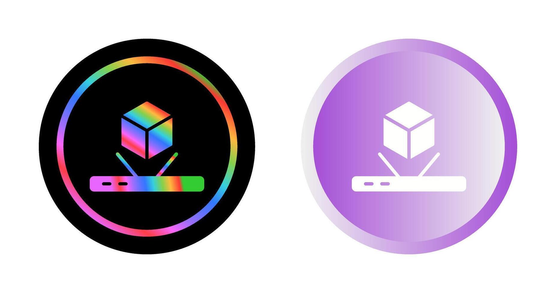 Virtual Machine Vector Icon