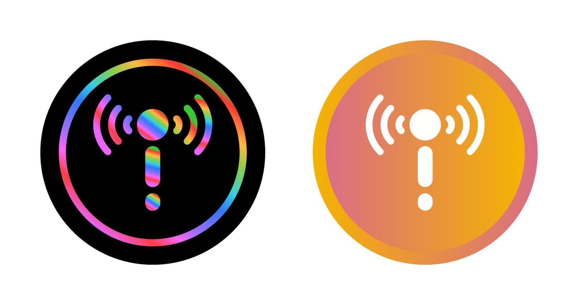 Network Troubleshooting Vector Icon