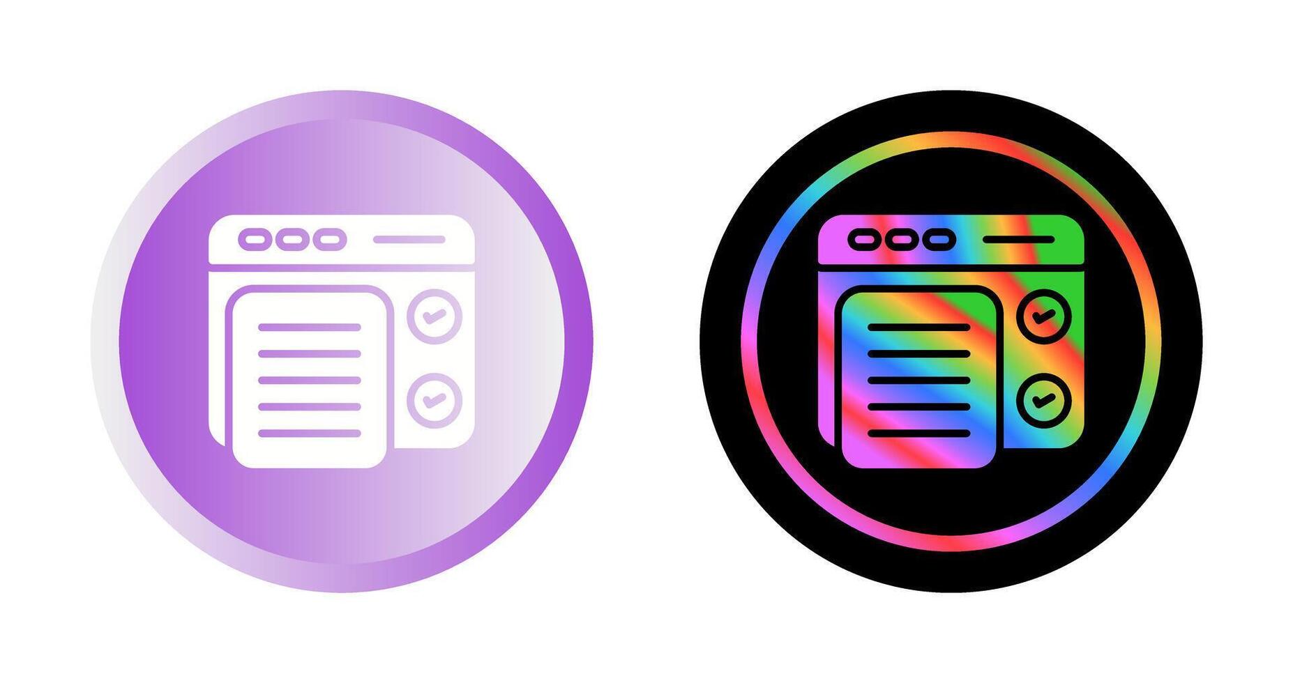 Concept Testing Vector Icon