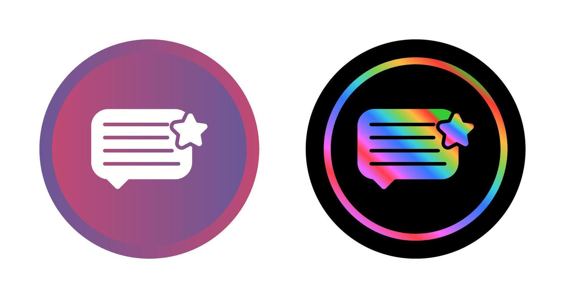 Feedback Vector Icon