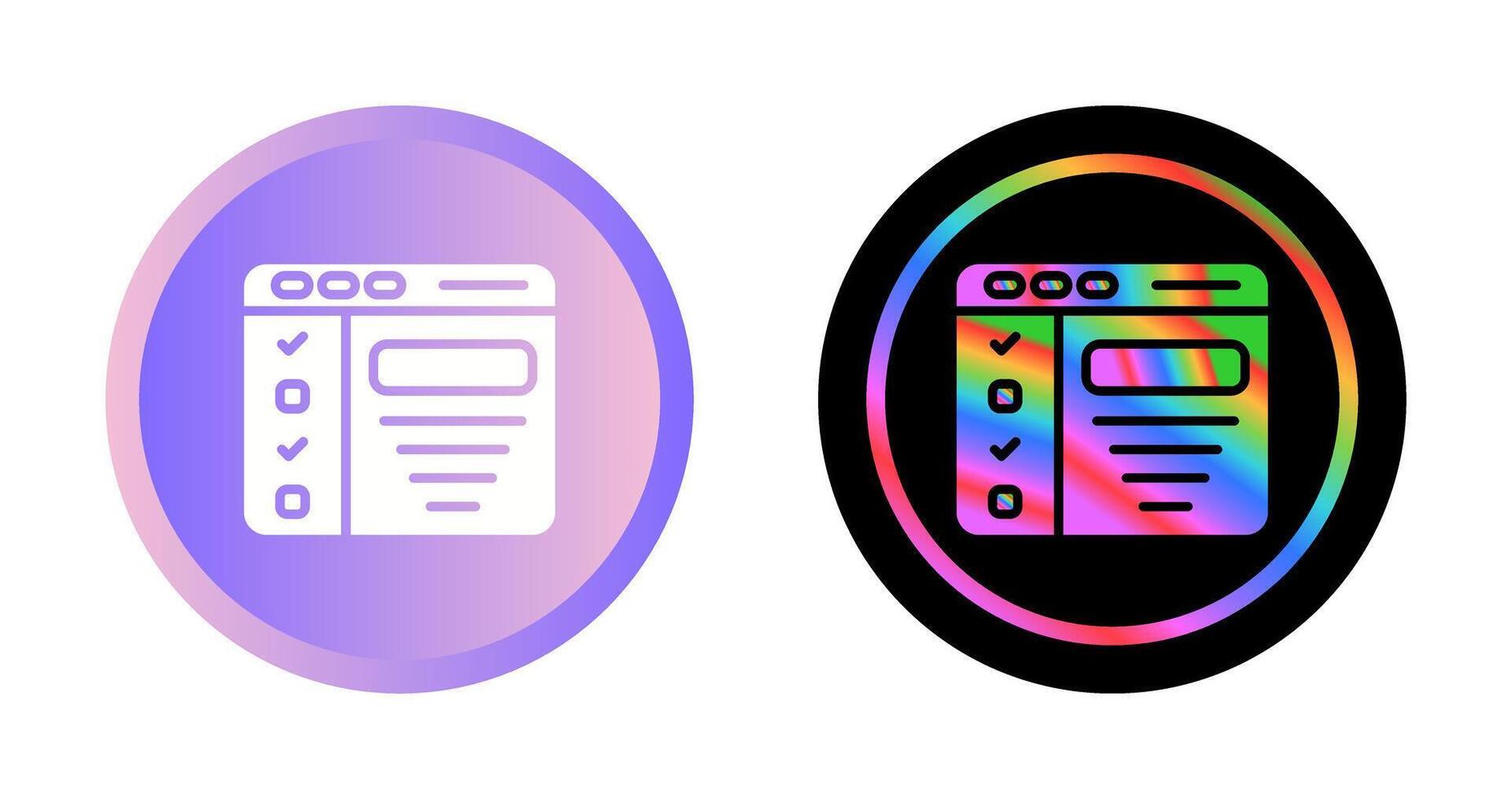 Design Brief Vector Icon