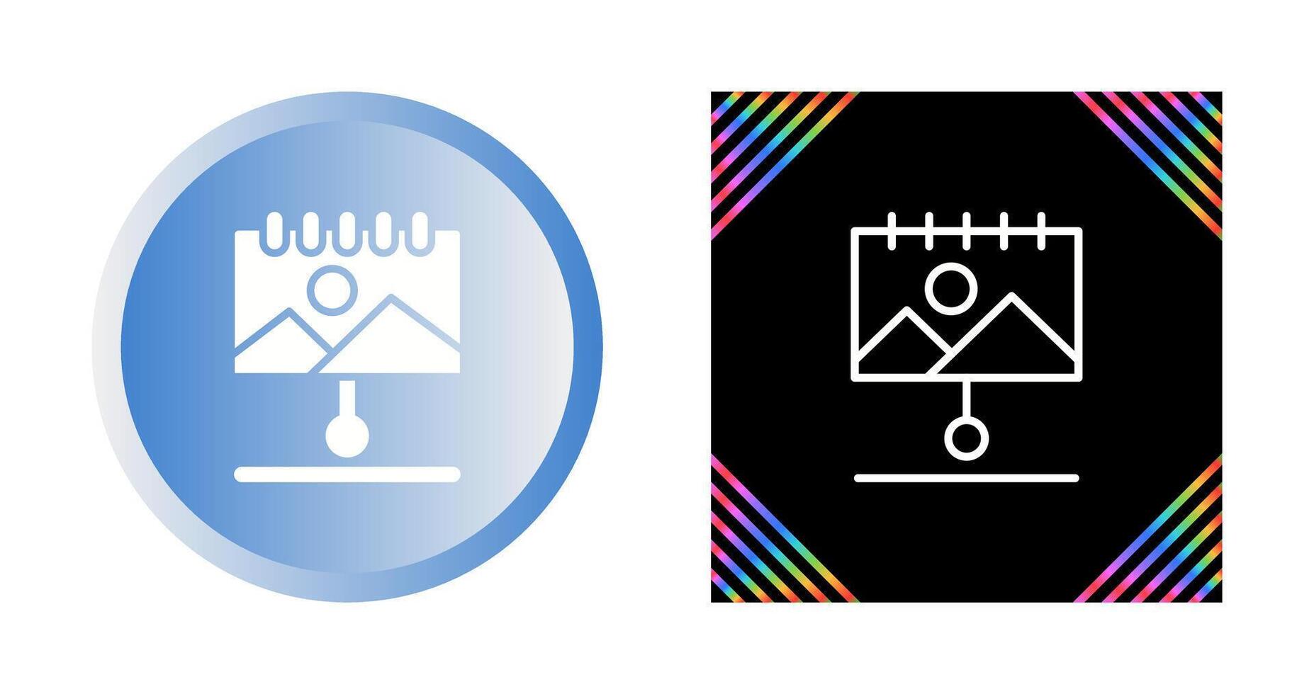 Canvas Vector Icon