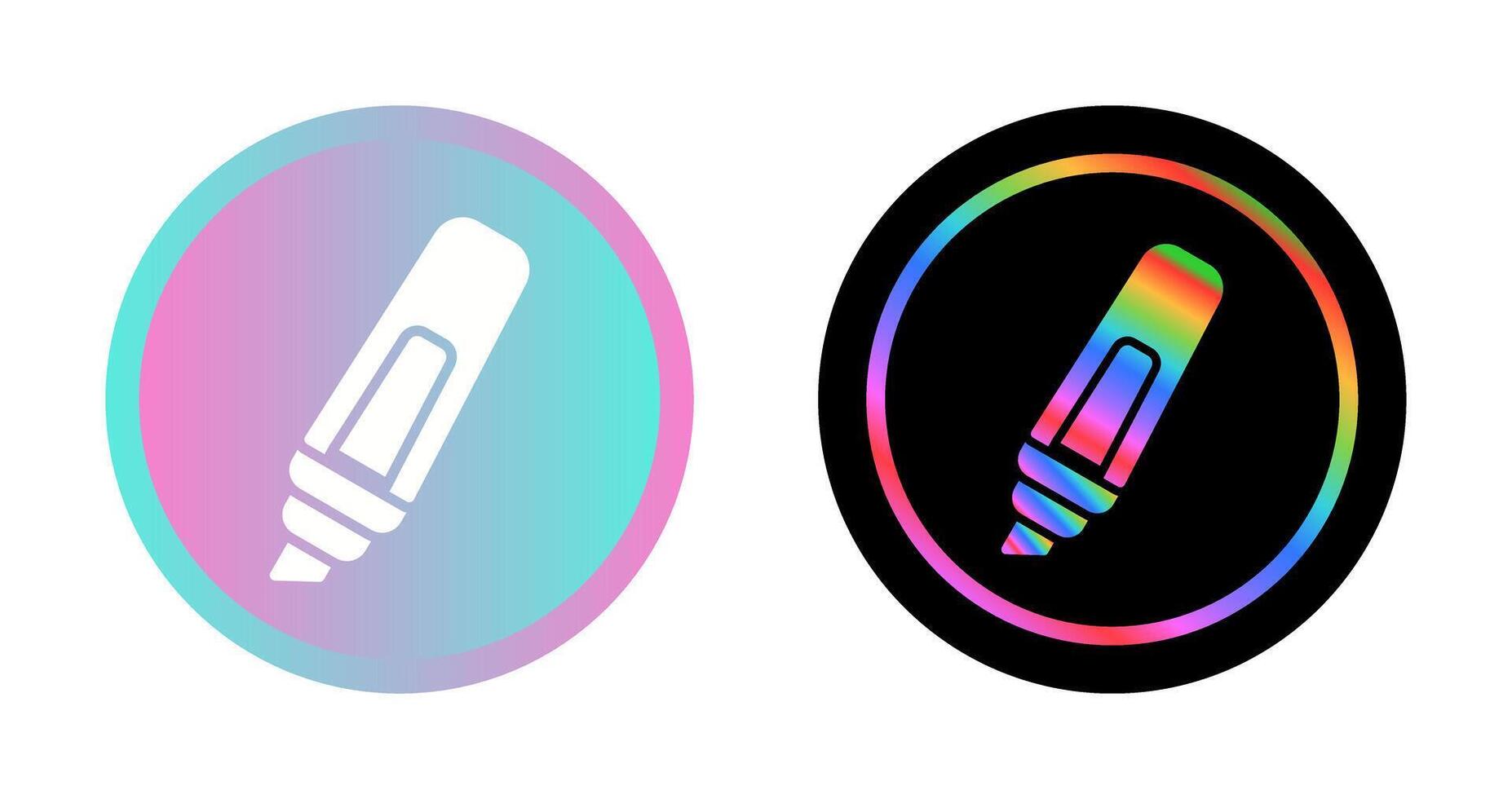 Highlighter Vector Icon