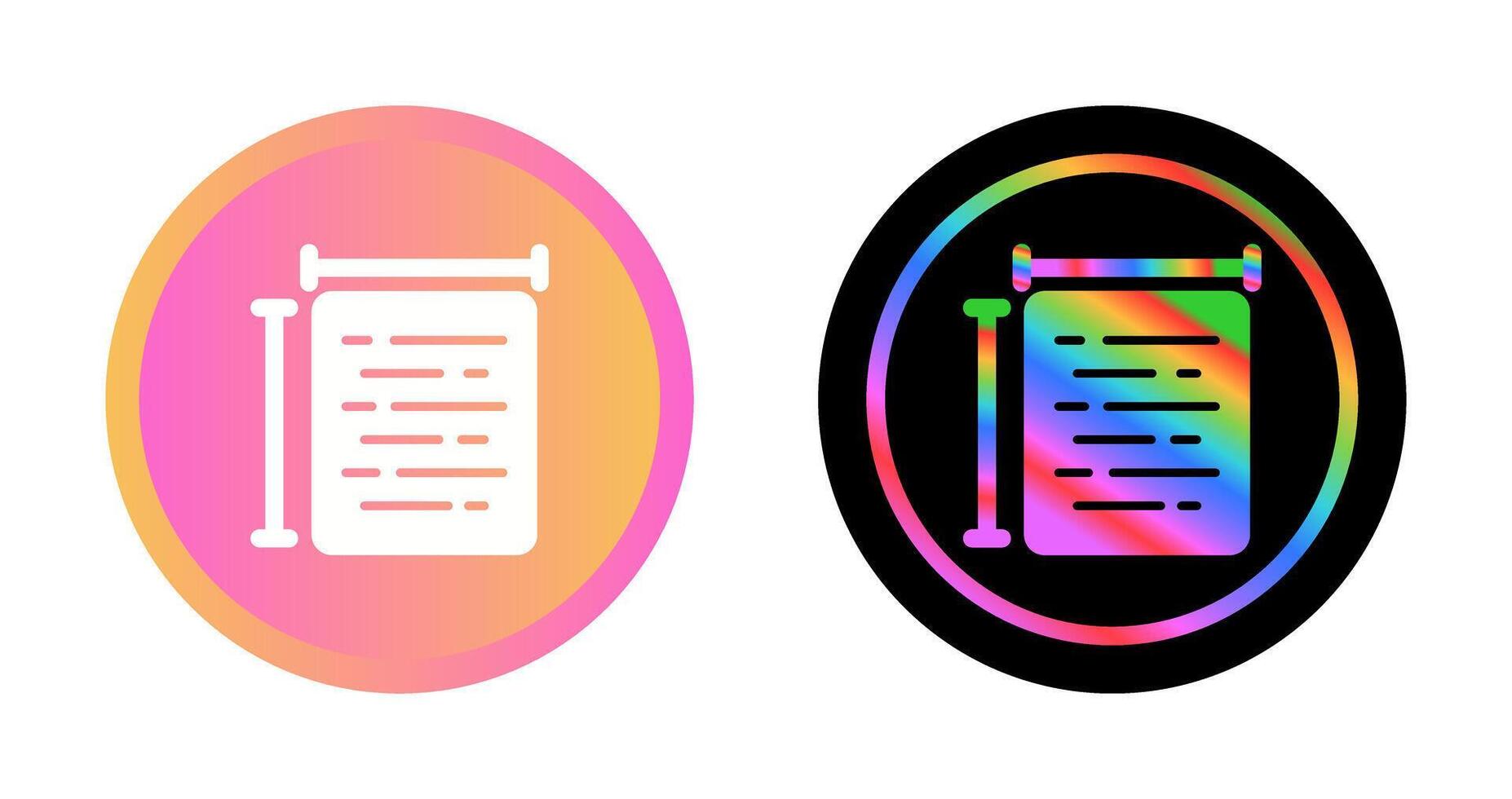 Document Size Vector Icon