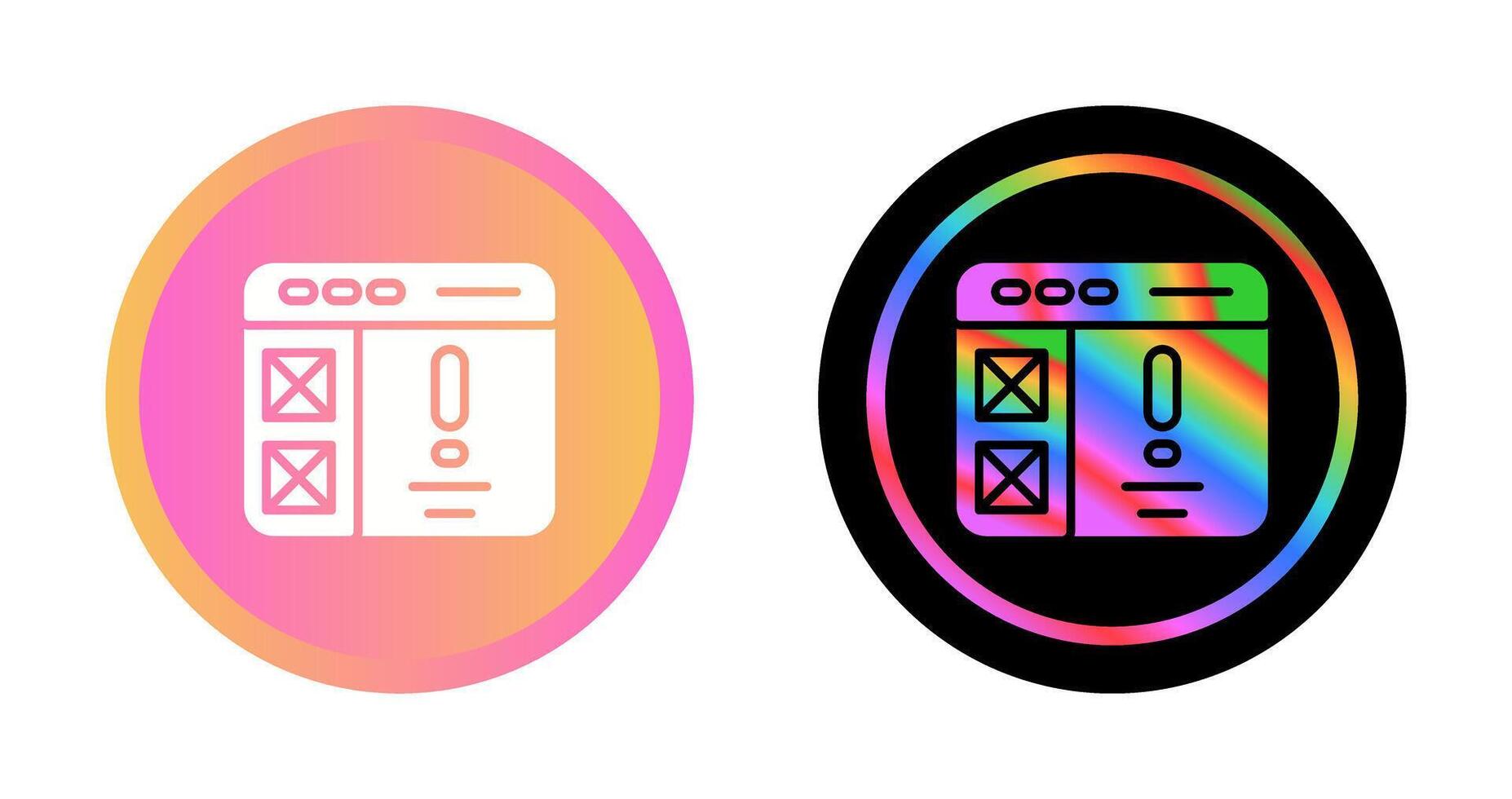 Information Design Vector Icon