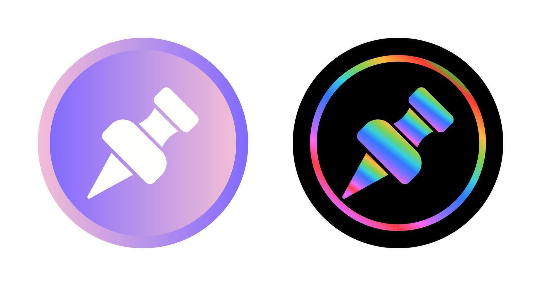 Thumbtack Vector Icon