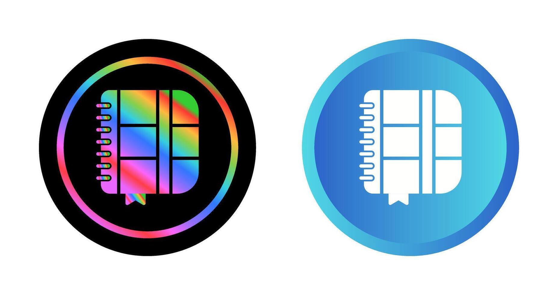 Notebook Vector Icon