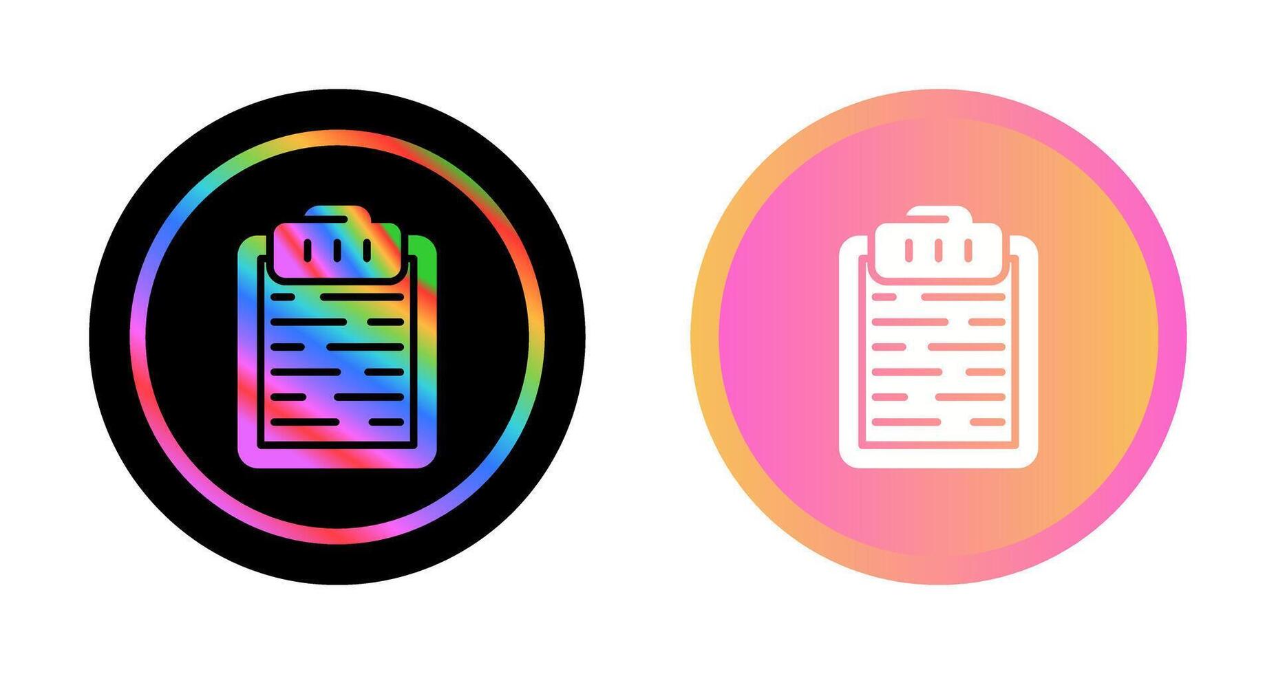 Clipboard Vector Icon