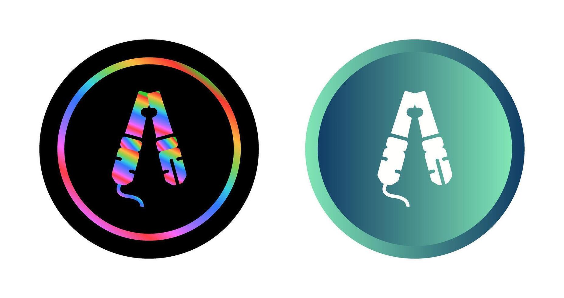 Cable Clamp Vector Icon