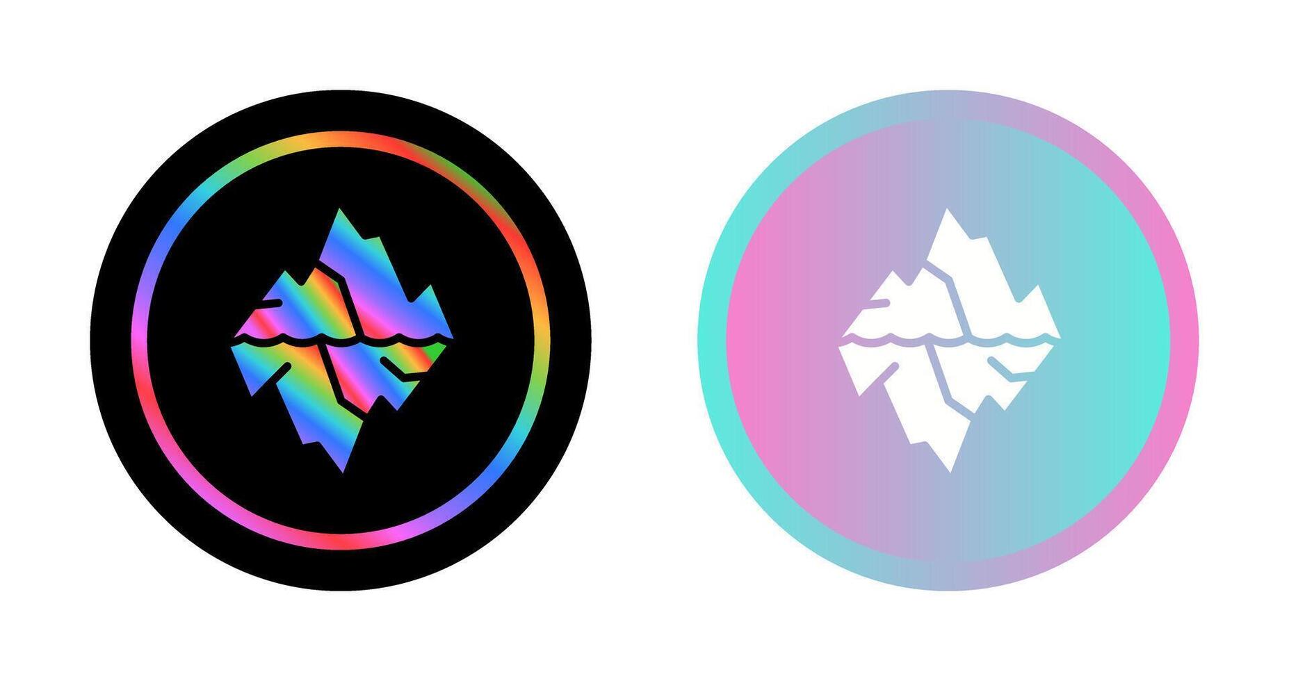 Glacier Vector Icon