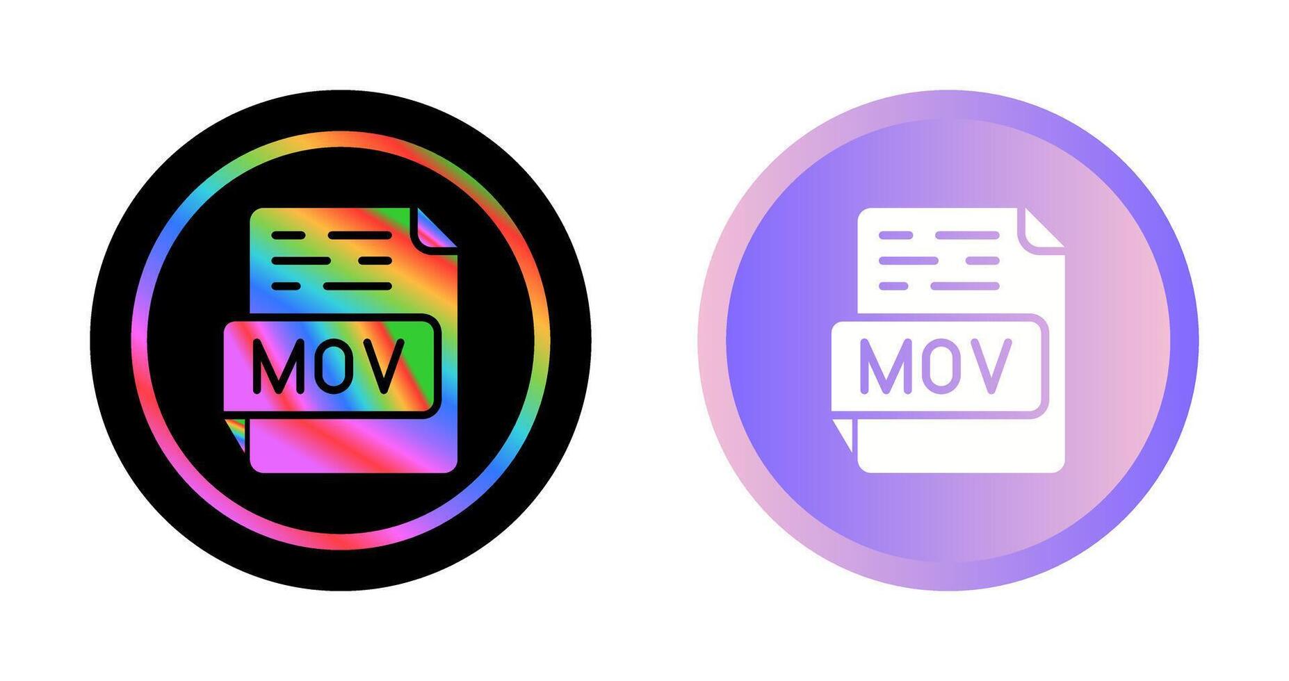 MOV Vector Icon