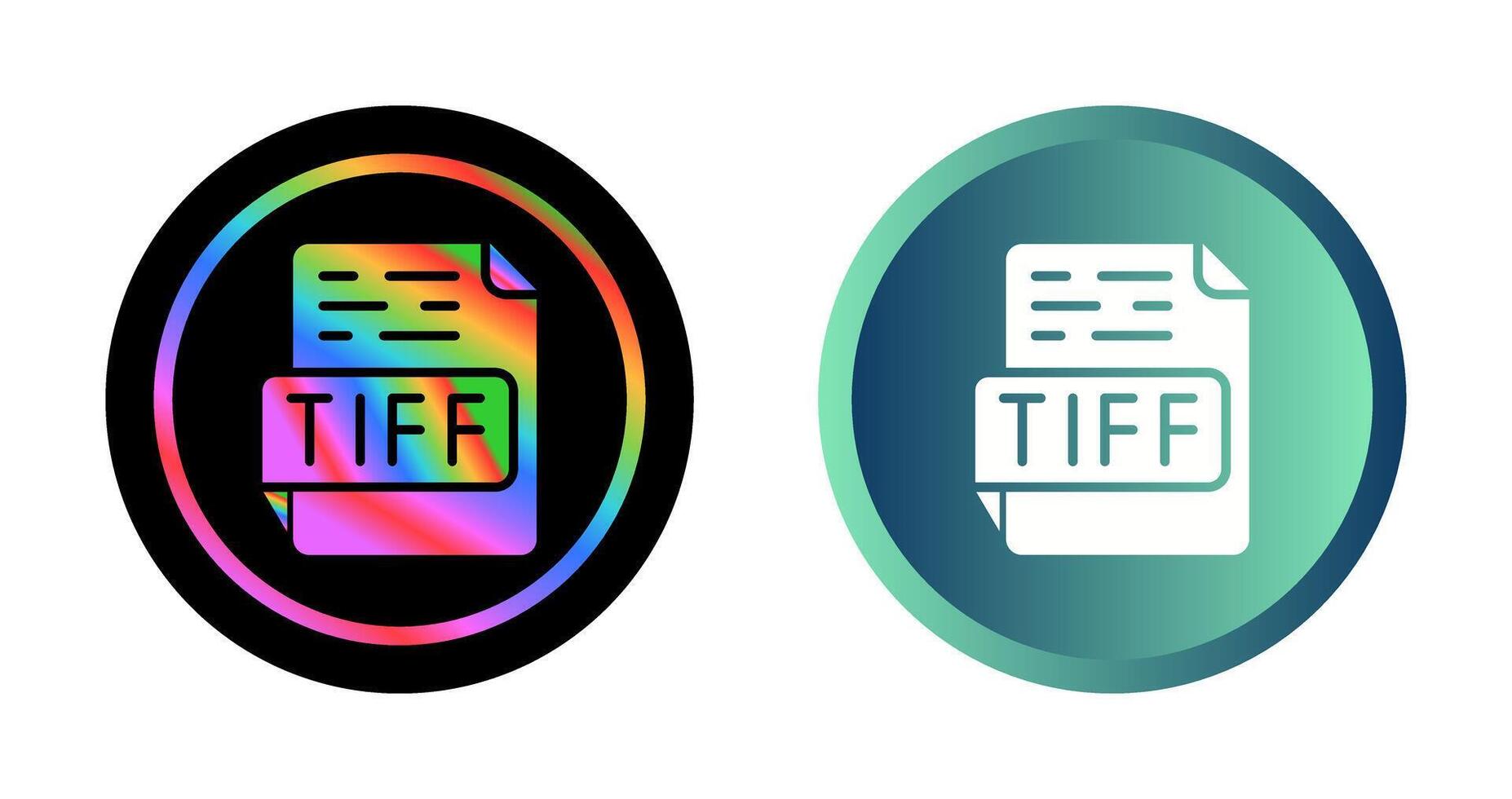 TIFF Vector Icon