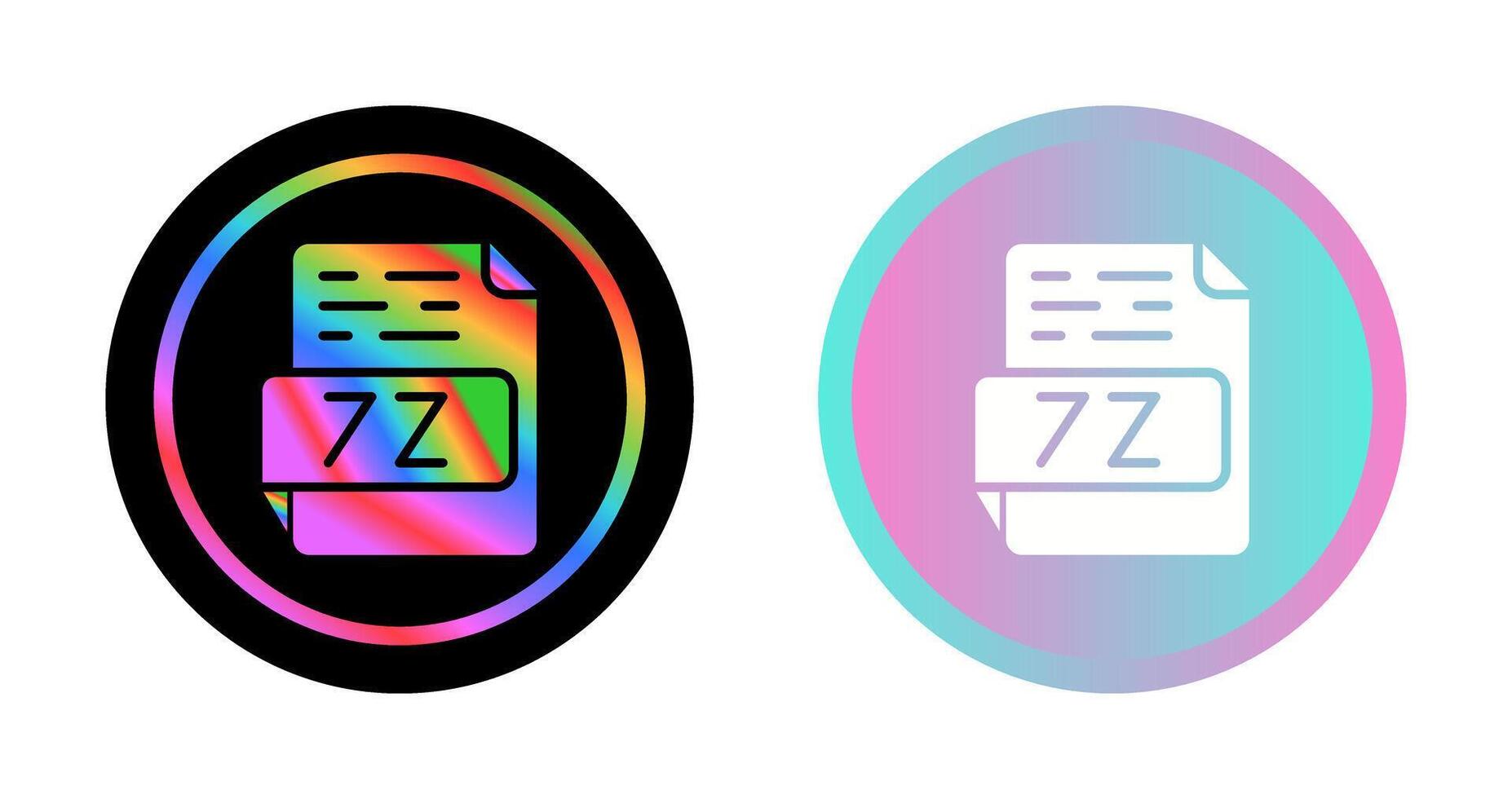 7Z Vector Icon