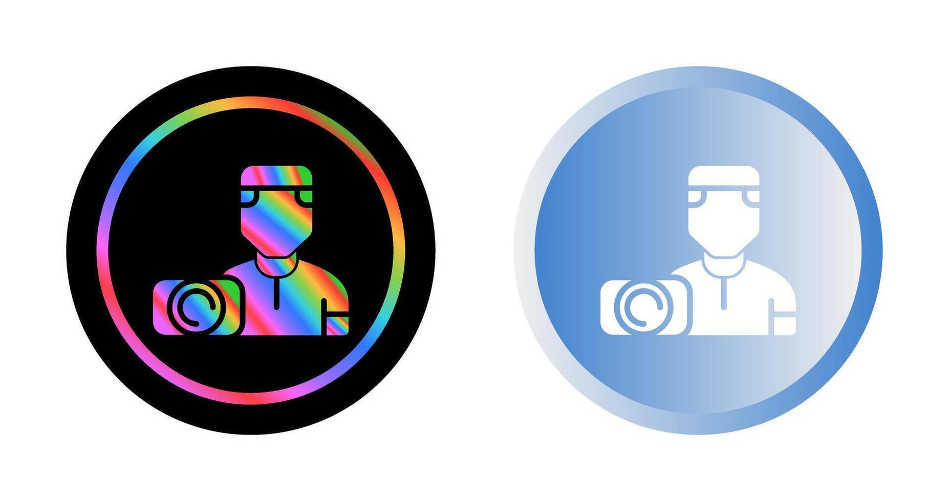 Camera man Vector Icon
