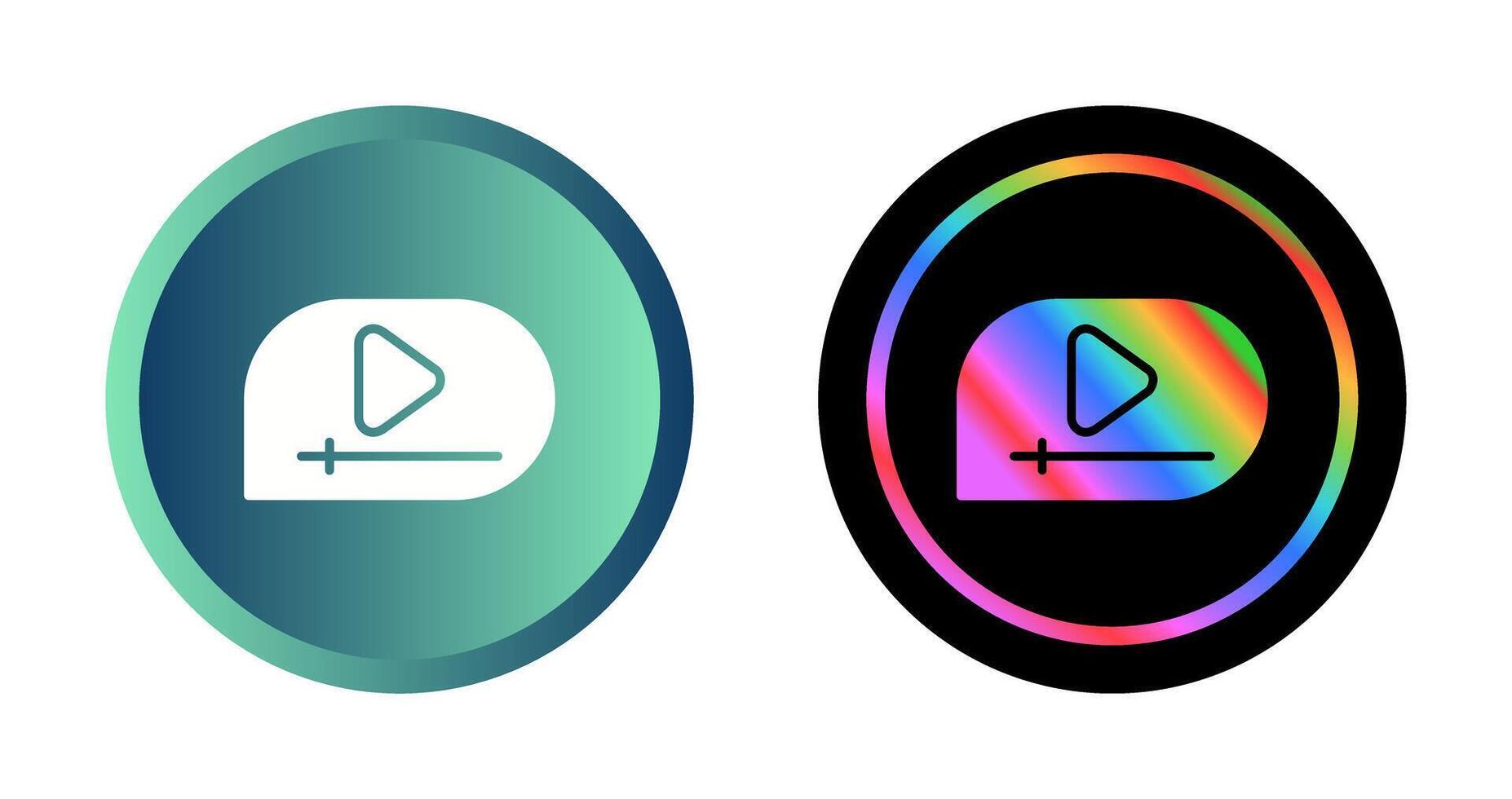 icono de vector de vídeo