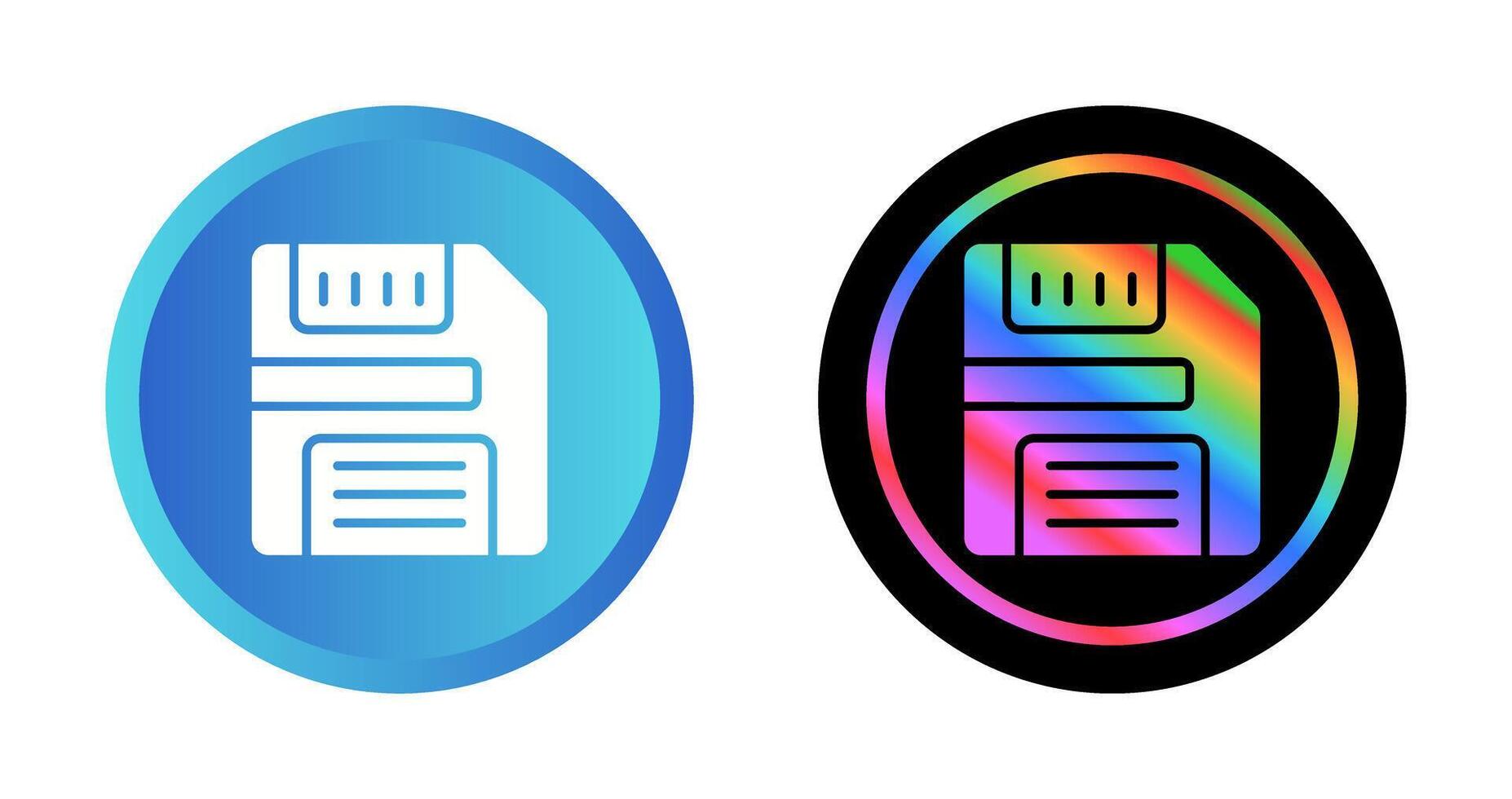 Floppy Disc Vector Icon