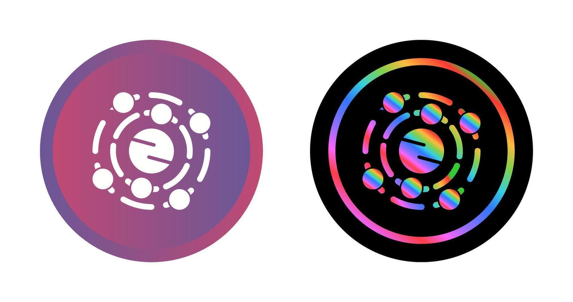 Solar System Vector Icon