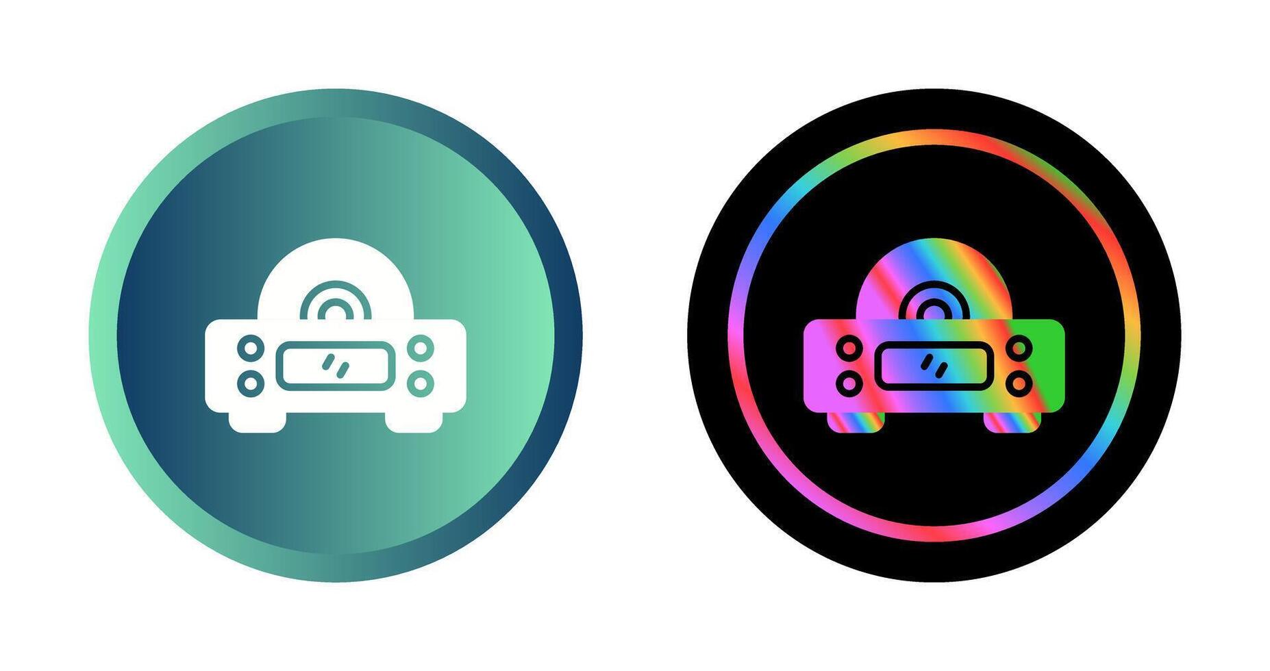 Cd Player Vector Icon